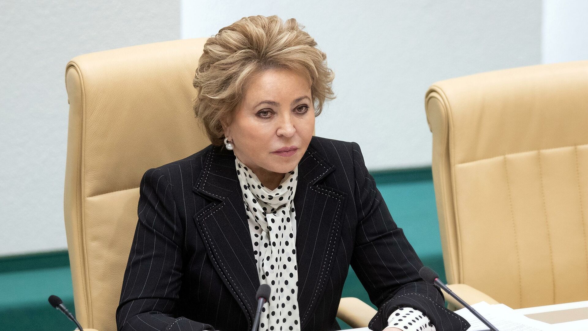 Matviyenko Azərbaycan və Ermənistanı sülhü dəstəkləməyə çağırıb