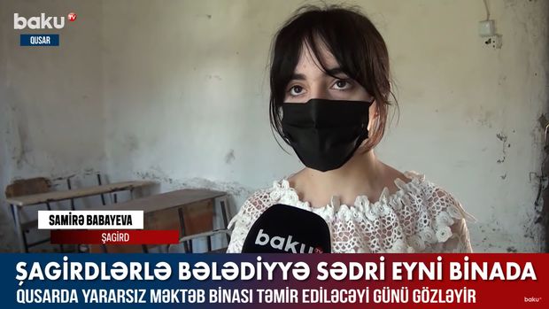 Şagirdlərə təhsil əvəzinə qorxu verən məktəb - VİDEO