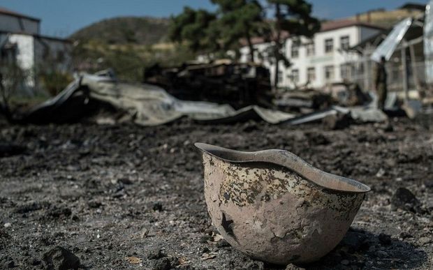Füzulidə erməni hərbçisinin meyiti aşkarlandı