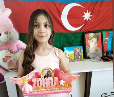 Arəstənin yadigarı Zəhranın 10 yaşı tamam olur - FOTO - VİDEO