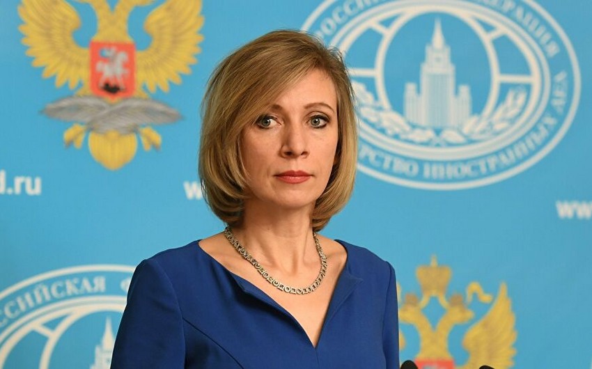 Mariya Zaxarova: "Rusiyaya qarşı aksiyaların arxasında ABŞ durur"