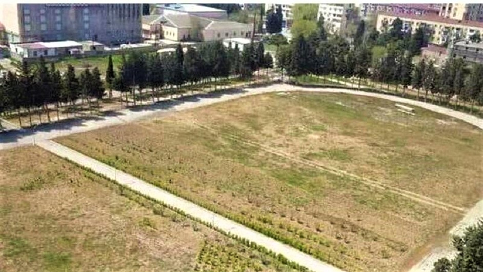 İki hissəyə bölünən stadionla bağlı nazirlik araşdırmaya başladı - VİDEO