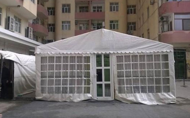Samuxda yas mərasimi keçirmək istəyən şəxslər saxlanılıb