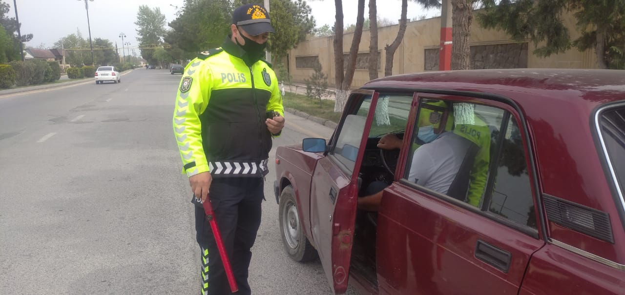 Polis reydi zamanı 31 sürücü cərimələndi