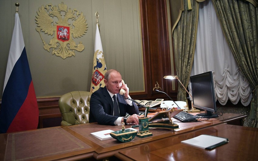 Putin Paşinyanla Qarabağla bağlı vəziyyəti müzakirə etdi