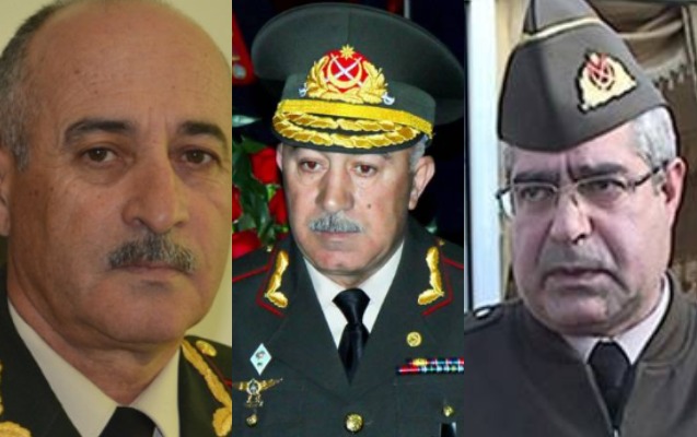 Azərbaycan ordusunun üç generalı ehtiyata göndərildi