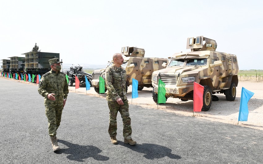 DSX rəisi: "Hazırda ən yüksək nöqtədə Azərbaycan sərhədçiləri yerləşiblər"
