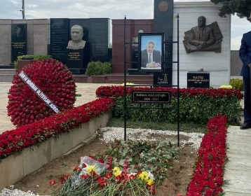 Azad Rəhimovun son mənzili - FOTO
