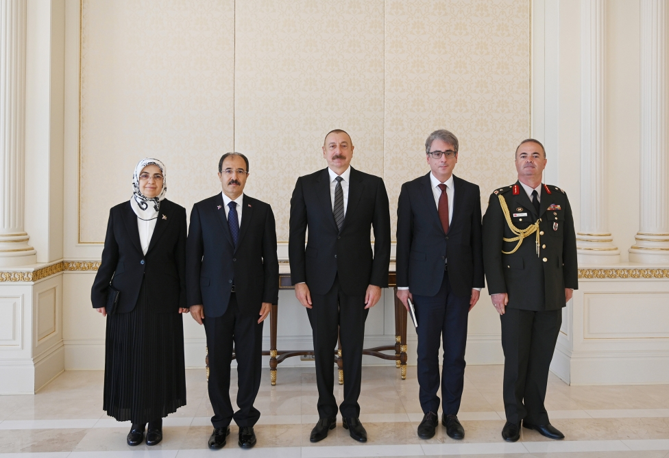 Prezident Türkiyənin yeni səfirini qəbul etdi