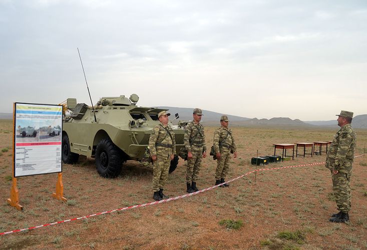 Radiasiya, kimyəvi və bakterioloji mühafizə bölmələrinin döyüş hazırlığının yüksəldilməsi üzrə tədbirlər keçirilir - VİDEO