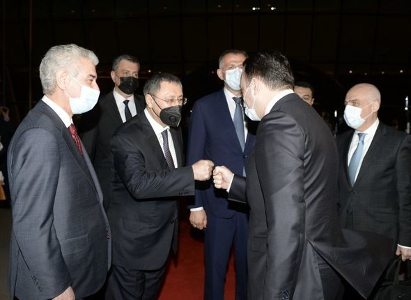 Gürcüstanın Baş nazirinin Azərbaycana səfəri başa çatıb – FOTO
