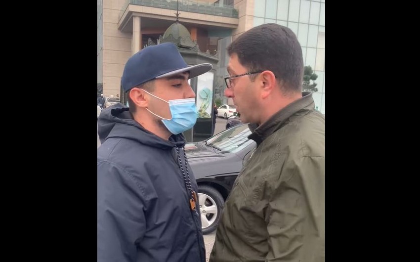 Mehman Hüseynovun videosundakı şəxs üzr istədi