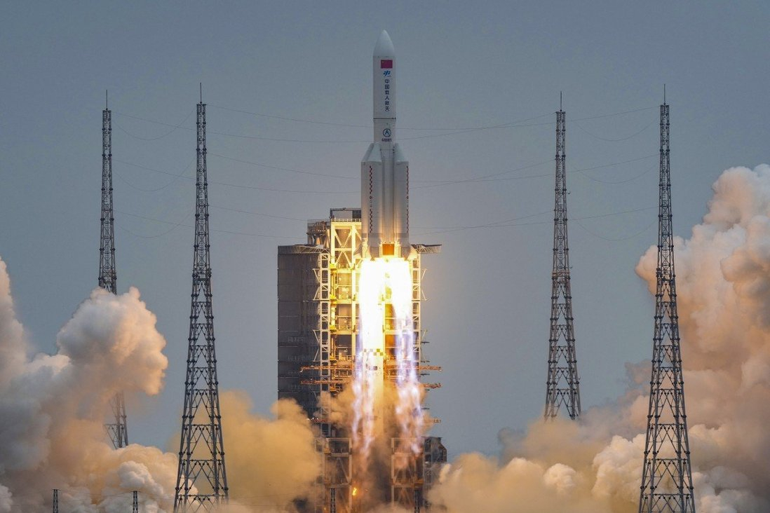 Çinin kosmik raketinin qalıqları bu əraziyə düşüb