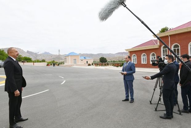 İlham Əliyev Azərbaycan Televiziyasına müsahibə verib - TAM MƏTN