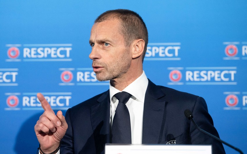 UEFA prezidenti: "Gələcəkdə finalın Türkiyədə olacağına ümid edirəm"