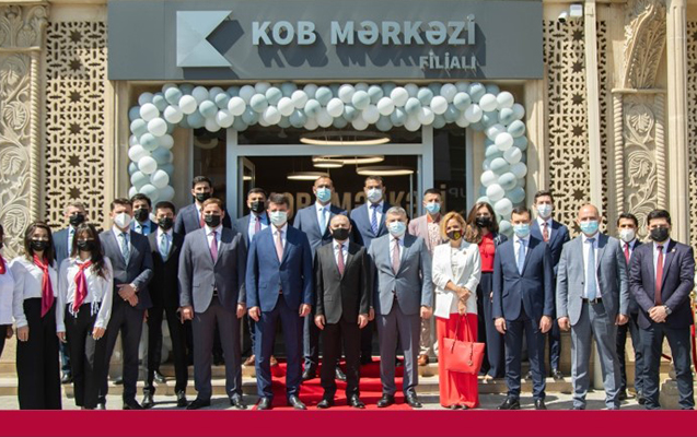 Kapital Bank yeni konsepsiyalı “KOB Mərkəzi” filialını istifadəyə verdi