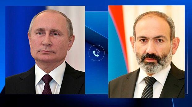 Putin Paşinyanla da telefonla danışdı