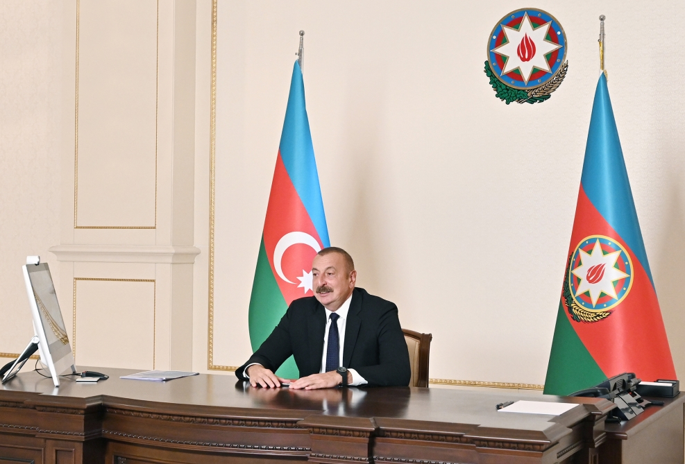 İlham Əliyev: Azərbaycan öz ərazisində bütün zəruri nəqliyyat layihələrini tamamlayıb