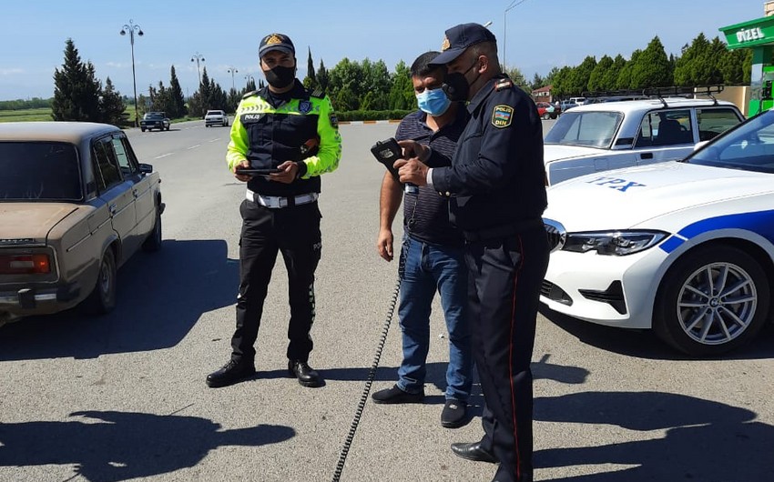 Göygöldə 10 sürücü inzibati məsuliyyətə cəlb edilib