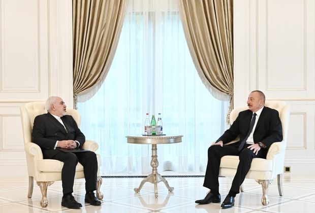 İlham Əliyev İranın xarici işlər nazirini qəbul etdi