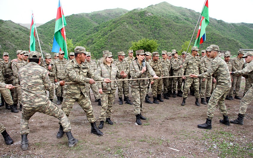 Azad olunmuş ərazilərimizdə yerləşən bölmələrdə bir sıra tədbirlər keçirilib