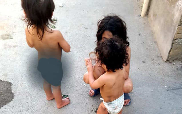 Xırdalanda acınacaqlı vəziyyətdə yaşayan azyaşlılarla bağlı - Rəsmi açıqlama