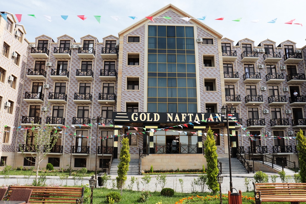 “Gold Naftalan” Sanatoriya kompleksinin açılışı olub - FOTOLAR