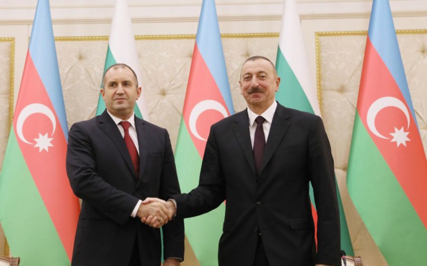 Rumen Radev: "Bolqarıstan Azərbaycanla strateji əməkdaşlığı yüksək qiymətləndirir"