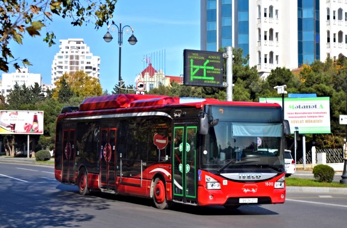 Bakıda yeni marşrut xətti fəaliyyətə başlayır