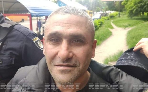 Kiyev polisi məhkəmədən qaçan azərbaycanlını saxlayıb - FOTO