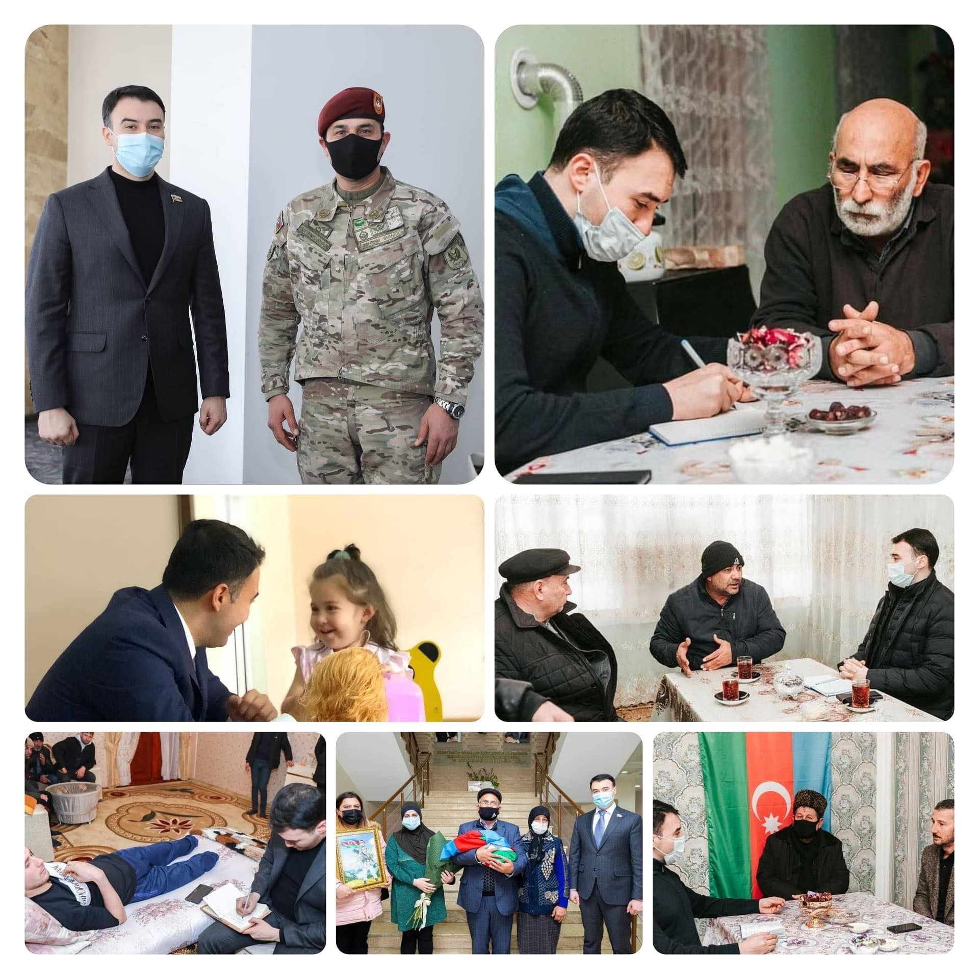 Deputat Kamal Cəfərov hesabat verdi