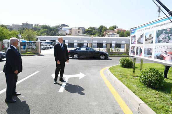 İlham Əliyev “Binəqədi” yarımstansiyasının açılışında - FOTOLAR