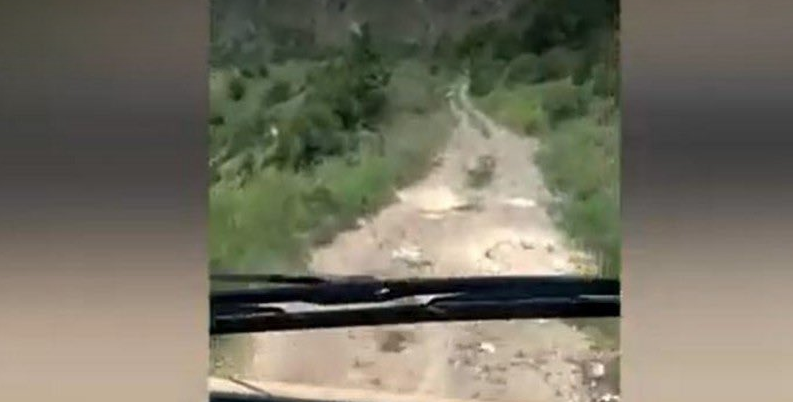 Kəlbəcərdə jurnalistlərin minaya düşmə anının videosu - ANBAAN GÖRÜNTÜLƏR