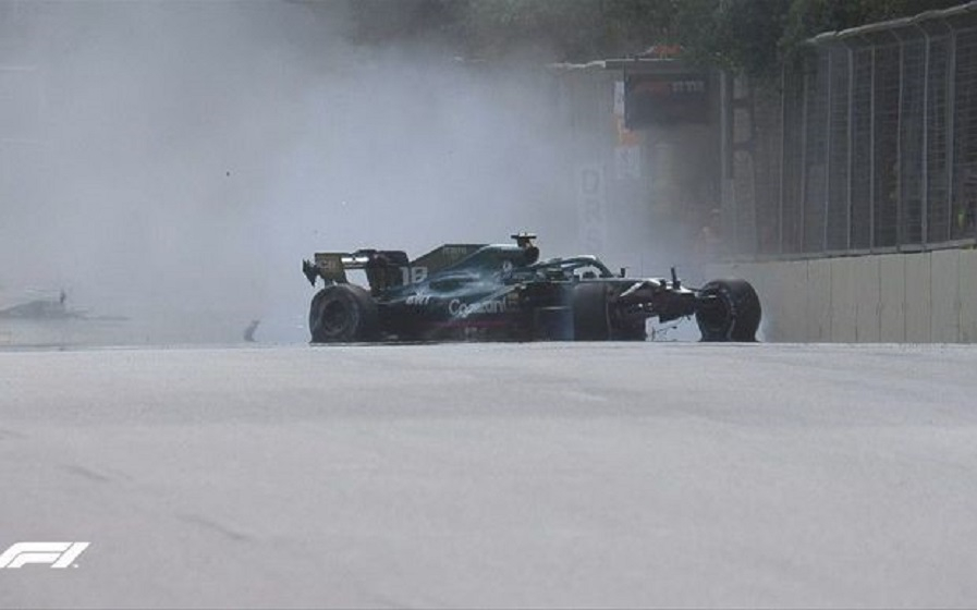 Formula 1-də təhlükəli qəza: “Tibbi maşın trassa daxil oldu” 