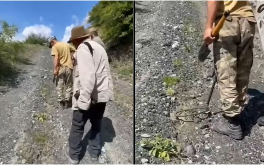 Məşhur fotoqraf Kəlbəcərdə minaya düşməkdən son anda xilas oldu - VİDEO