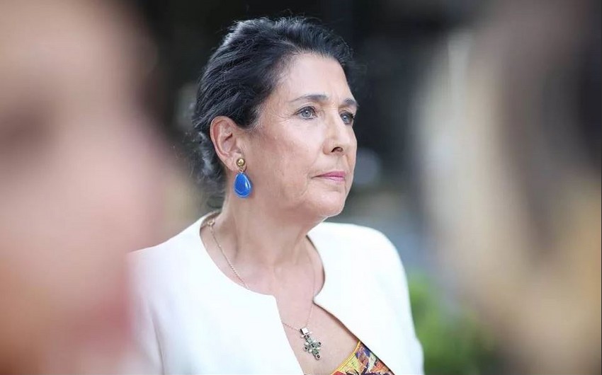 Salome Zurabişvili: “Gürcüstan tarixi vasitəçi roluna qayıdıb”