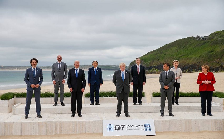 G7 liderləri Çinə uyğur türkləri və COVD-19-la bağlı çağırış etdilər