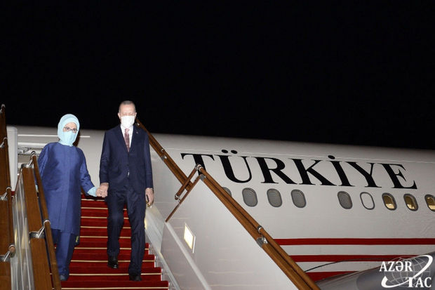 Ərdoğan Azərbaycana gəlib - FOTO - VİDEO