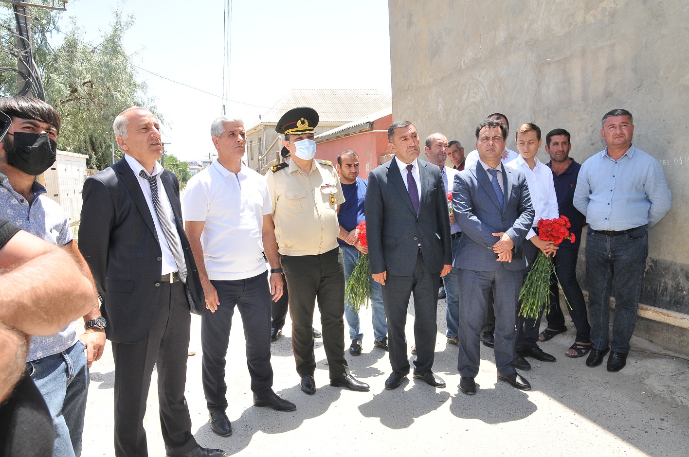 Masazırda şəhidlərin xatirəsinə bulaq istifadəyə verildi - FOTOLAR