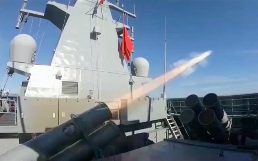 Türkiyənin gəmi əleyhinə raketinin sınağı uğurla başa çatıb