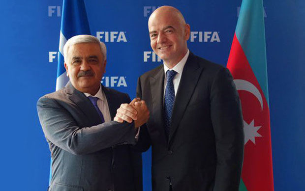 FIFA prezidenti Bakıya gəlir