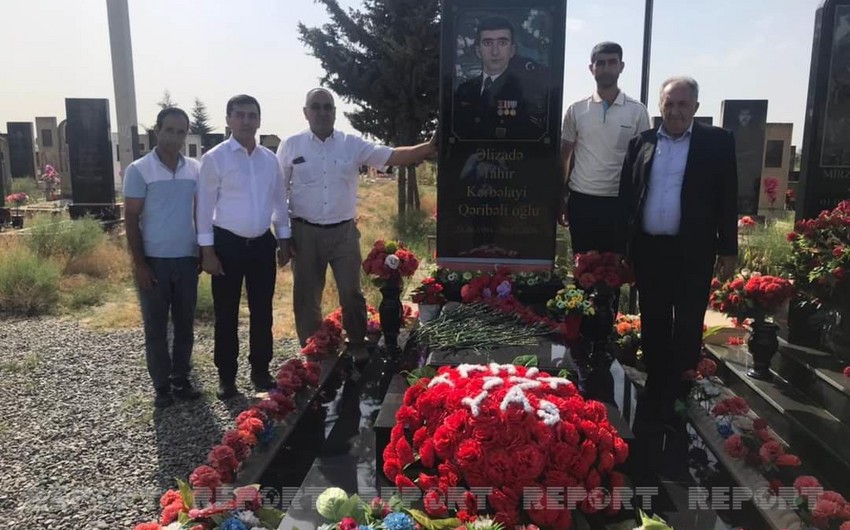 Vətən müharibəsi şəhidinin doğum günü qeyd edilib - FOTO