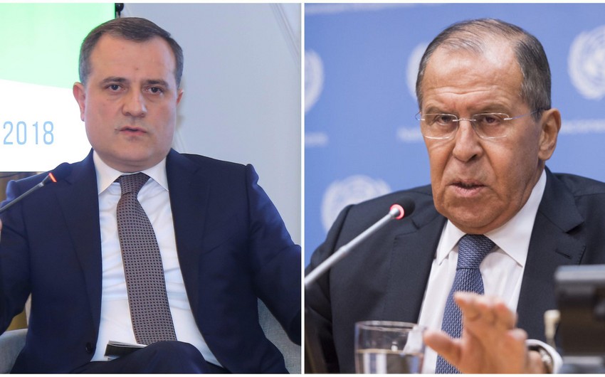 Ceyhun Bayramov və Lavrov Qarabağla bağlı razılaşmaları müzakirə etdilər