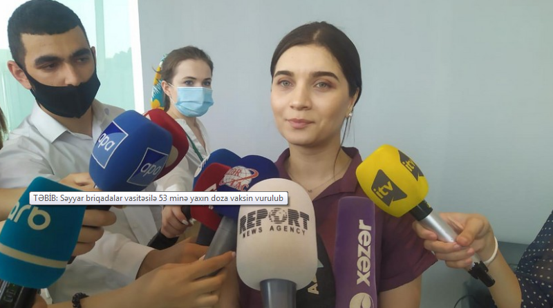 TƏBİB: Səyyar briqadalar vasitəsilə 53 minə yaxın doza vaksin vurulub