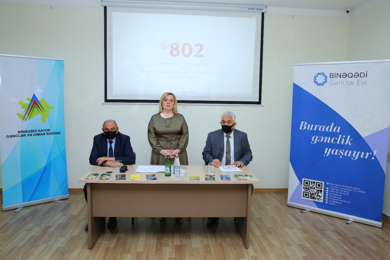 Binəqədi rayonunda “Sağlam həyat naminə narkotikə yox” mövzusunda tədbir keçirildi - FOTOLAR