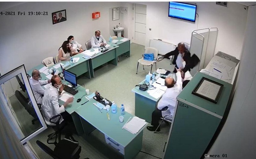 Həkimə hücum edən şəxsin cinayət işi məhkəməyə göndərildi