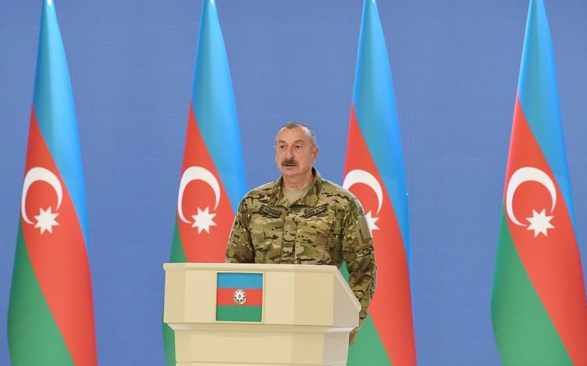 Prezident: "Biz müharibə istəmirdik və bu gün də istəmirik"