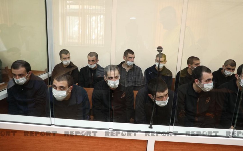 Terrorçu silahlı birləşmənin üzvü olan ermənilər: "Bizə heç bir təzyiq olunmayıb"