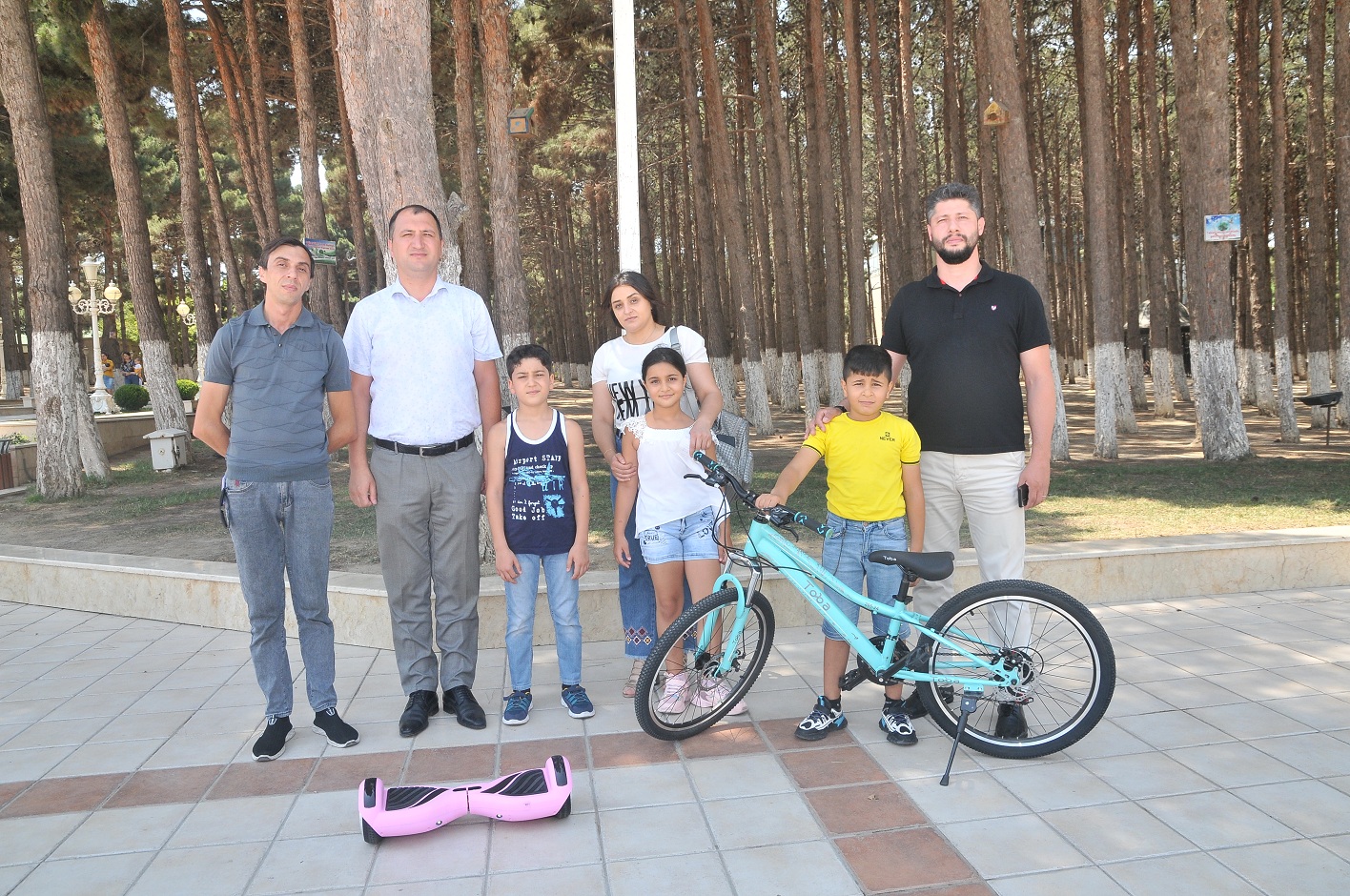 Abşeronda növbəti dəfə şəhid övladları sevindirildi - FOTOLAR