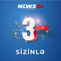 News24.az 3 yaşını qeyd edir